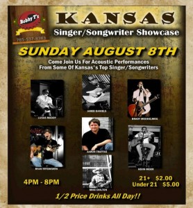 Country Kansas Singer Songwriter Showcase